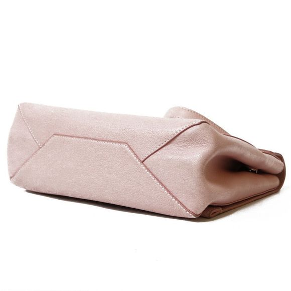 Louis Vuitton Lockme Tote Rose Ballerine Leather Pink Shoulder Bag - Picture 6 of 9